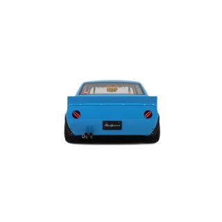 NISSAN SKYLINE 2000 GT-R (KPGC110) BY LB-WORKS BLUE 2024 OttO mobile 1:18 Resinemodell (Türen, Motorhaube... nicht zu öffnen!)